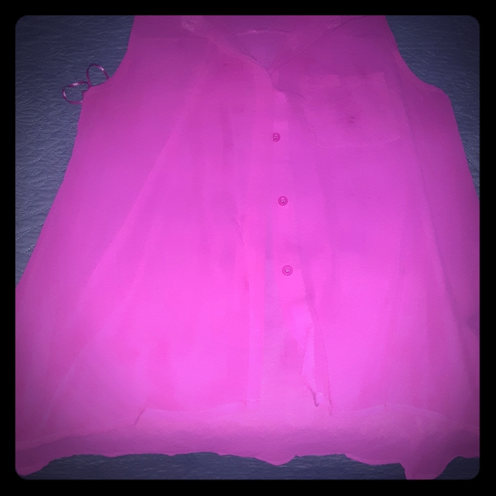 Hot Pink Blouse